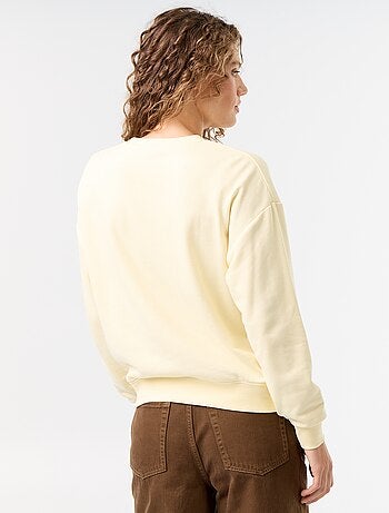 Sudadera lisa de French Terry