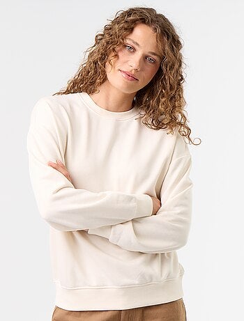 Sudadera lisa de French Terry
