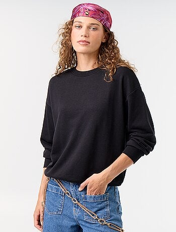 Sudadera lisa de French Terry