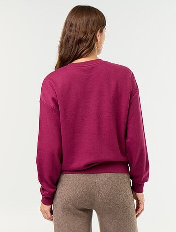 Sudadera lisa de French Terry