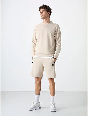 Sudadera lisa de hombre con cuello redondo tommy