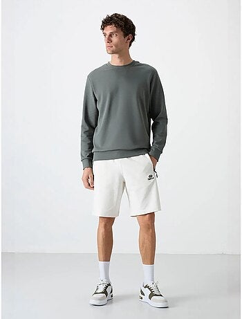 Sudadera lisa de hombre con cuello redondo tommy