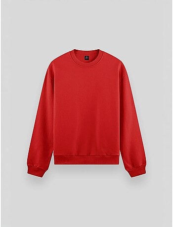 Sudadera lisa de hombre con cuello redondo tommy