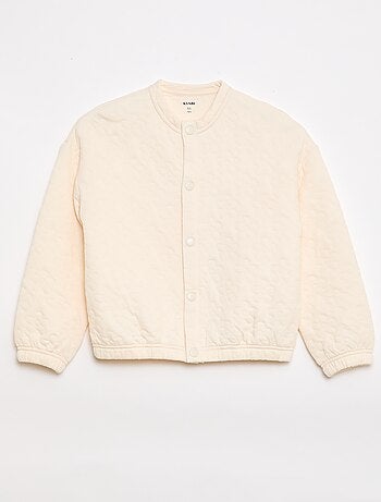 Sudadera lisa efecto afelpado - Fácil de Poner