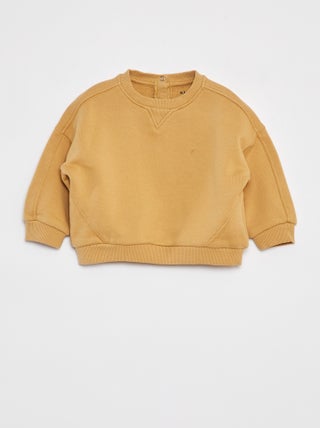 Sudadera lisa oversize