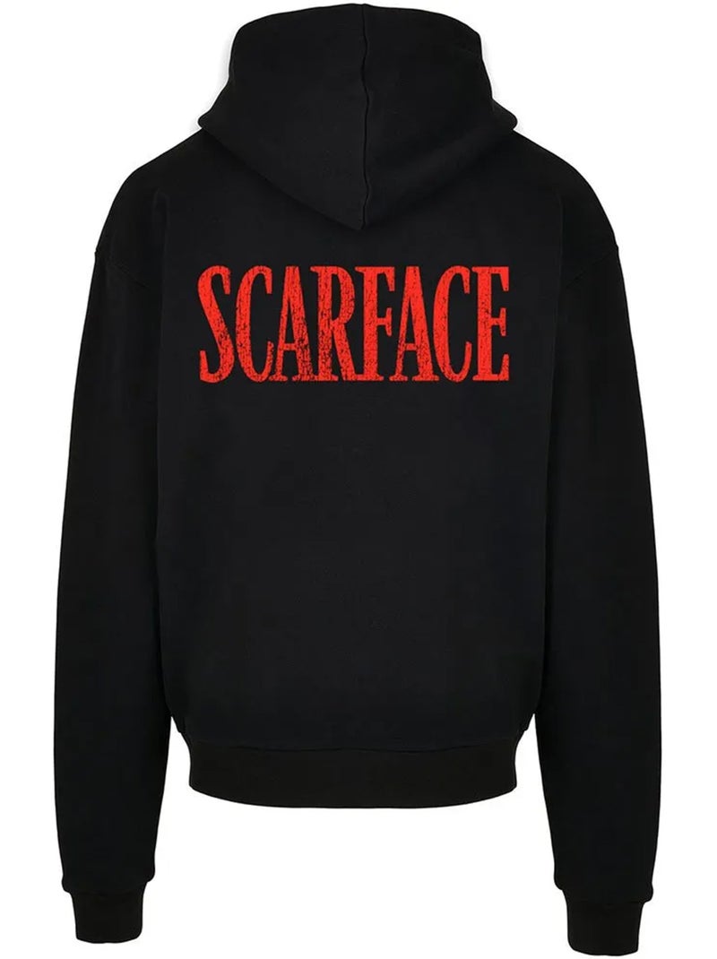 Sudadera little friend diseño scarface de ultrapesada para hombre - mister tee Negro - Kiabi