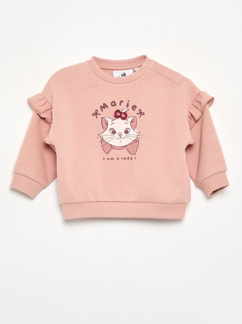 Sudadera 'Marie' 'Disney' con volantes en los hombros - Kiabi Sudadera 'Marie' 'Disney' con volantes en los hombros - Kiabi