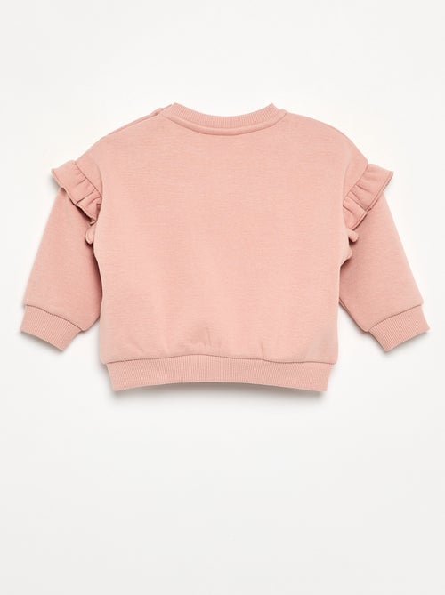 Sudadera 'Marie' 'Disney' con volantes en los hombros - Kiabi Sudadera 'Marie' 'Disney' con volantes en los hombros - Kiabi