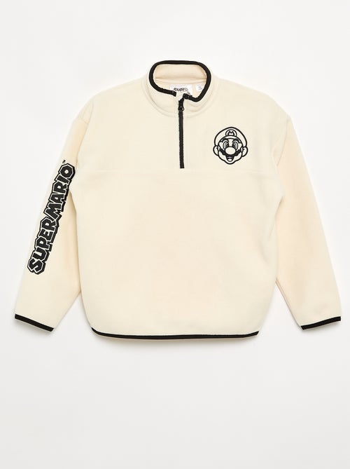 Sudadera 'Mario Bros' con bandas a contraste - Kiabi Sudadera 'Mario Bros' con bandas a contraste - Kiabi