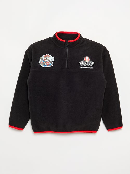 Sudadera 'Mario Bros' con bandas a contraste - Kiabi Sudadera 'Mario Bros' con bandas a contraste - Kiabi