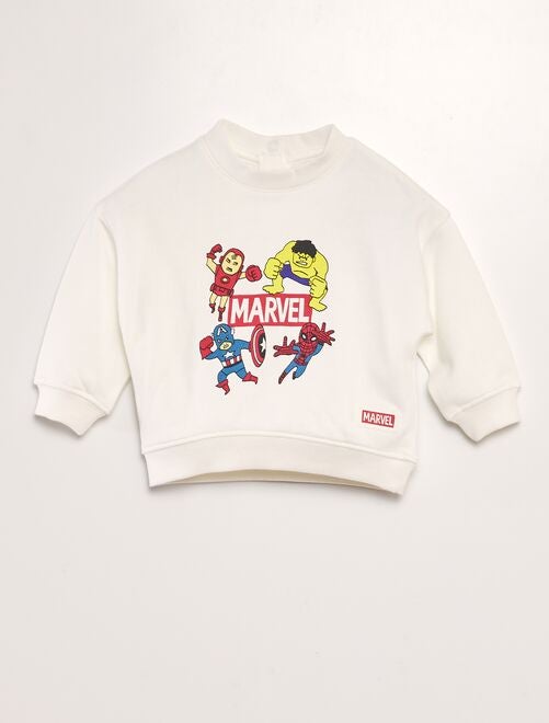 Sudadera 'Marvel' de chándal con cuello redondo - Kiabi