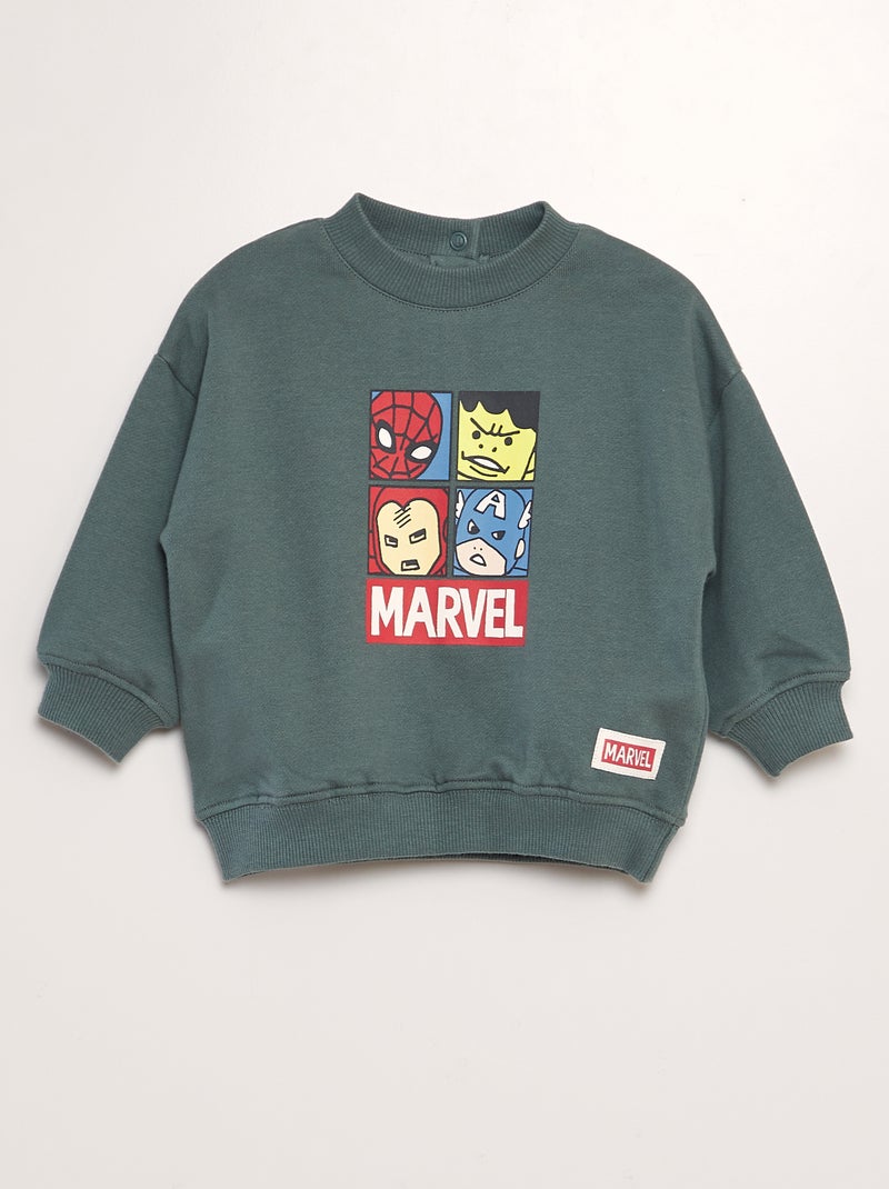 Sudadera 'Marvel' 'Los Vengadores' de chándal con cuello redondo VERDE - Kiabi