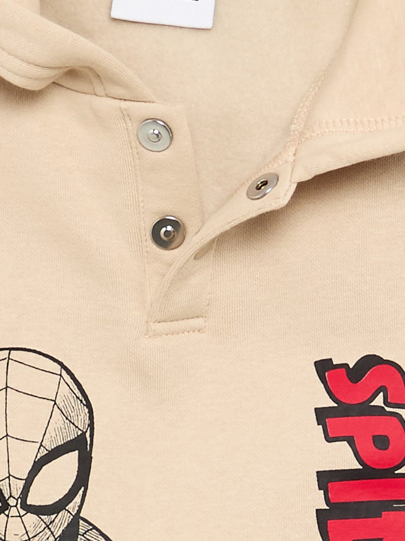 Sudadera \'Marvel\' \'Spider-man\' - Colección fácil de poner Beige - Kiabi