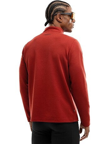 Sudadera media cremallera entrenamiento hombre fitness hombre torch