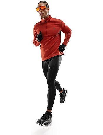 Sudadera media cremallera entrenamiento hombre fitness hombre torch