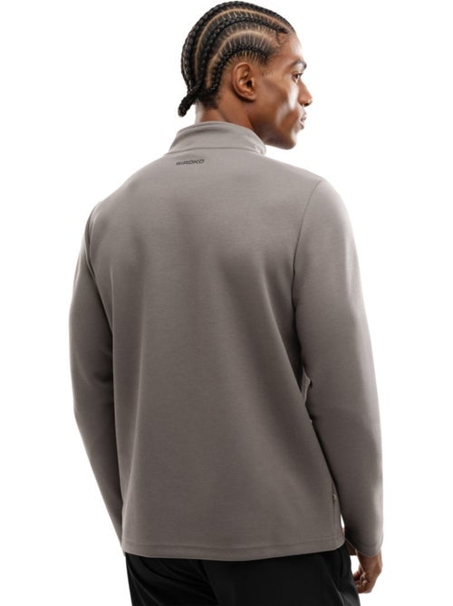 Sudadera media cremallera entrenamiento hombre fitness hombre troop - Kiabi Sudadera media cremallera entrenamiento hombre fitness hombre troop - Kiabi