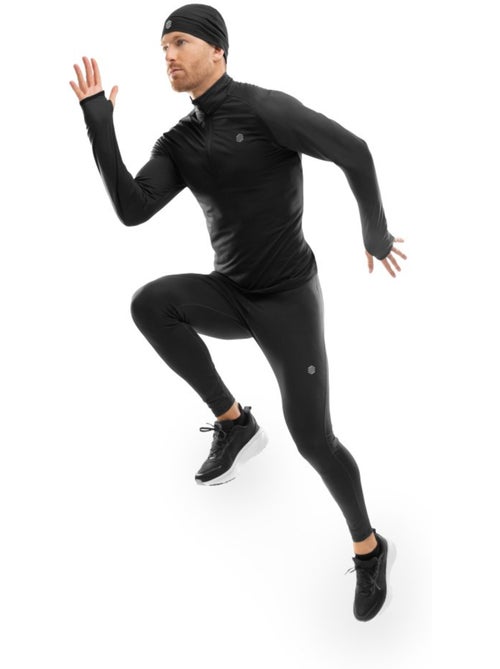 Sudadera media cremallera running hombre fitness hombre intuit - Kiabi Sudadera media cremallera running hombre fitness hombre intuit - Kiabi
