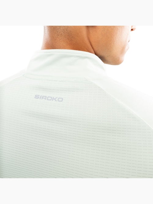 Sudadera media cremallera running hombre fitness hombre intuit - Kiabi Sudadera media cremallera running hombre fitness hombre intuit - Kiabi