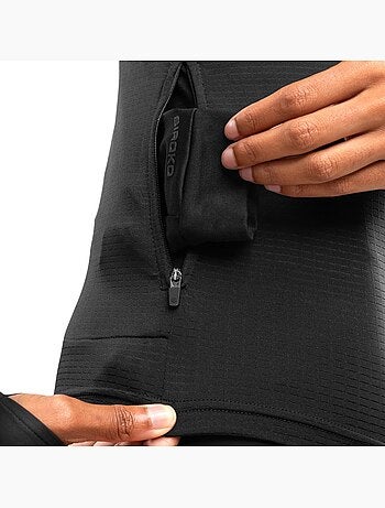 Sudadera media cremallera running mujer fitness mujer center