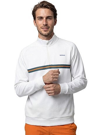 Sudadera media cremallera tenis hombre tenis hombre tiebreak