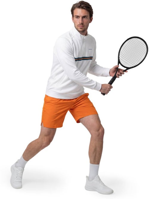 Sudadera media cremallera tenis hombre tenis hombre tiebreak - Kiabi Sudadera media cremallera tenis hombre tenis hombre tiebreak - Kiabi