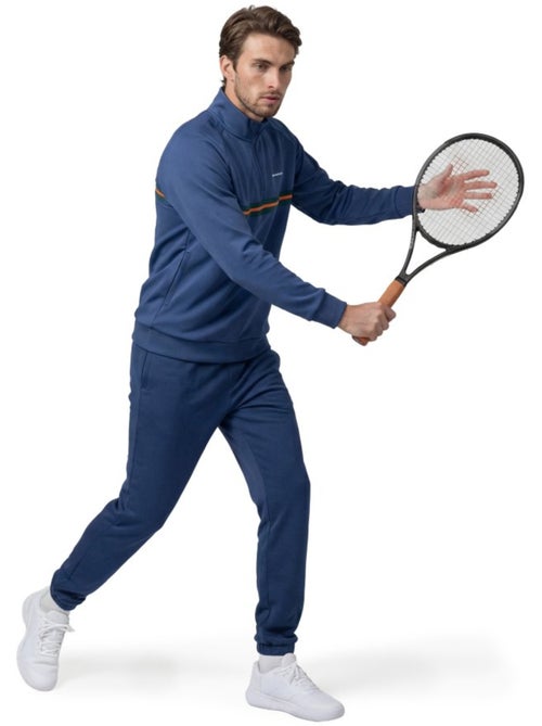 Sudadera media cremallera tenis hombre tenis hombre tiebreak navy - Kiabi