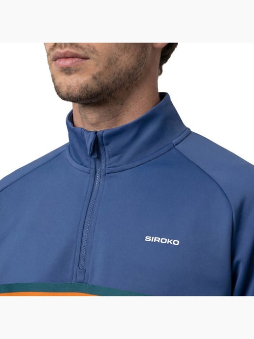 Sudadera media cremallera tenis hombre tenis hombre tiebreak navy - Kiabi
