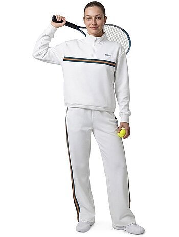 Sudadera media cremallera tenis mujer tenis mujer tiebreak-w