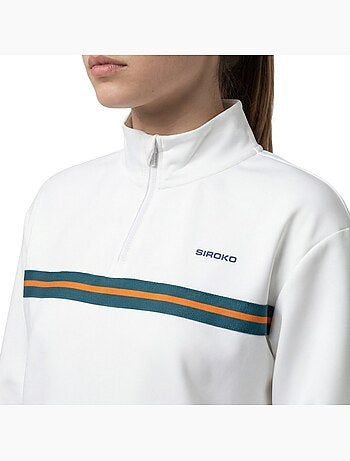 Sudadera media cremallera tenis mujer tenis mujer tiebreak-w
