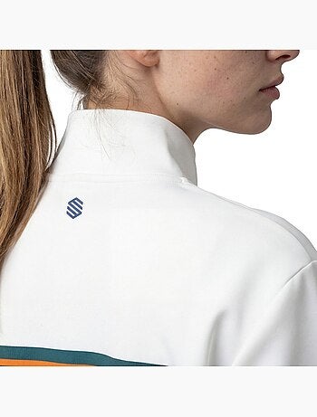 Sudadera media cremallera tenis mujer tenis mujer tiebreak-w