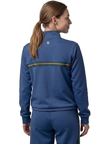 Sudadera media cremallera tenis mujer tenis mujer tiebreak-w navy