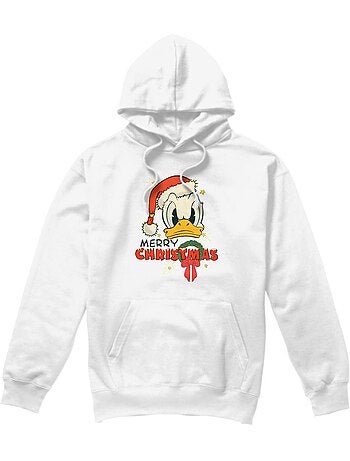 Sudadera merry christmas de pato donald para hombre - disney