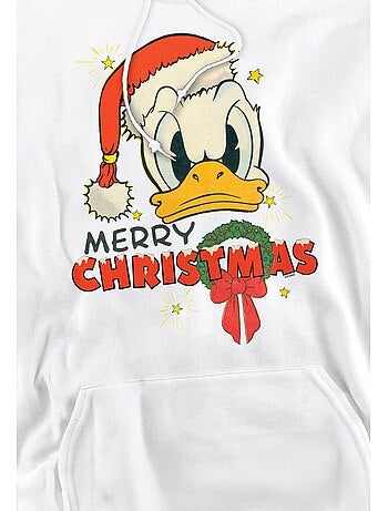 Sudadera merry christmas de pato donald para hombre - disney