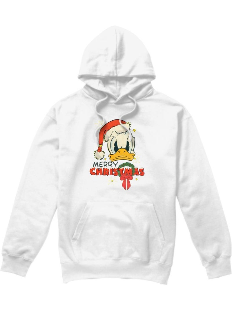 Sudadera merry christmas de pato donald para hombre - disney Blanco - Kiabi
