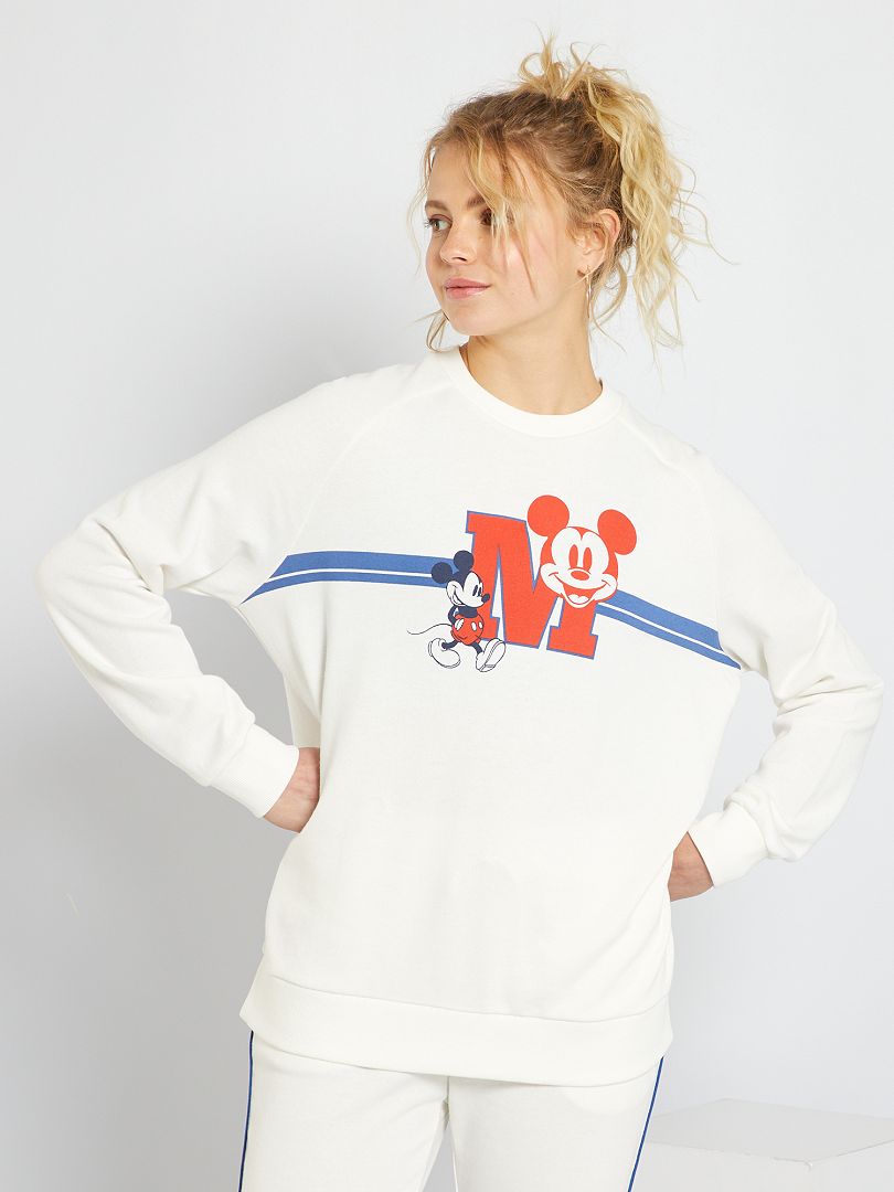 Sudadera 'Mickey' 'Disney' BLANCO - Kiabi