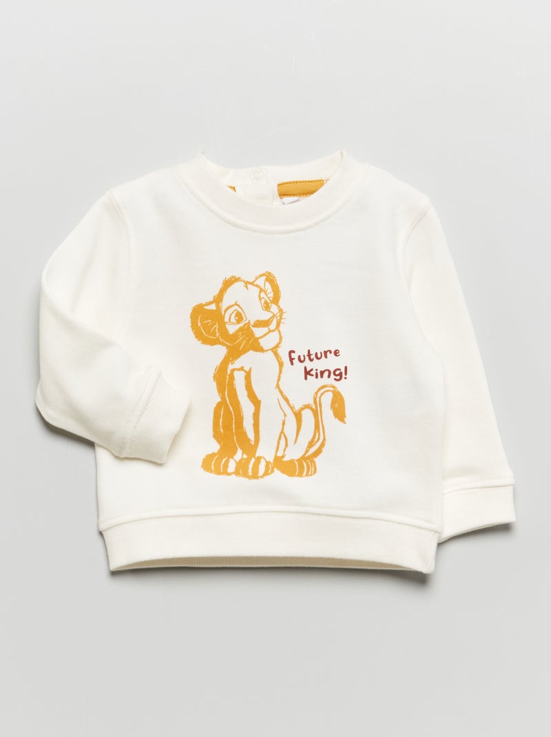 Sudadera 'Mickey' 'Disney' BLANCO - Kiabi