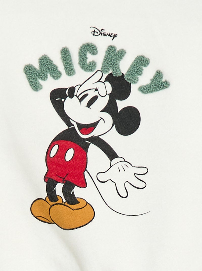 Sudadera 'Mickey' 'Disney' de cuello redondo Verde - Kiabi