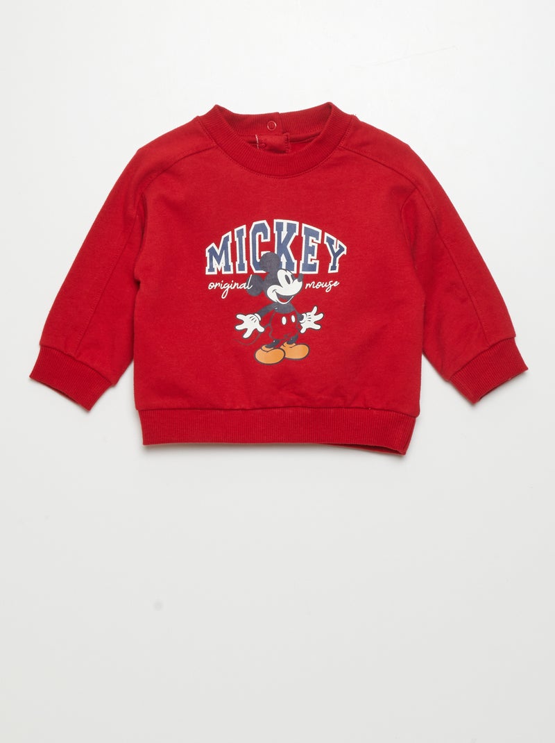 Sudadera 'Mickey' 'Disney' ROJO - Kiabi