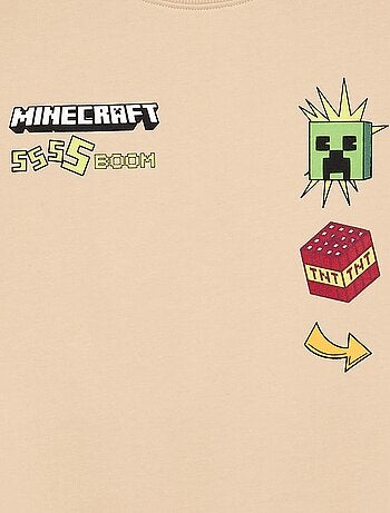 Sudadera \'Minecraft\' de manga larga