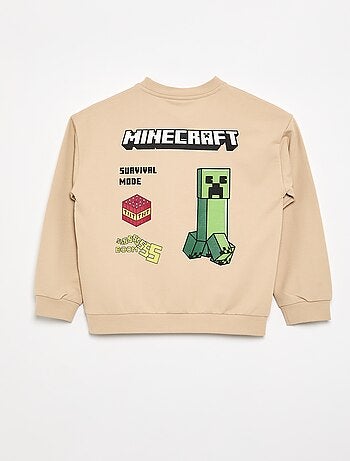 Sudadera \'Minecraft\' de manga larga