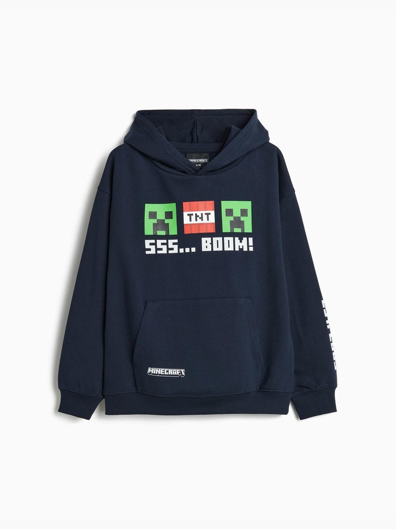 Sudadera 'Minecraft', MO Fashion Azul - Kiabi