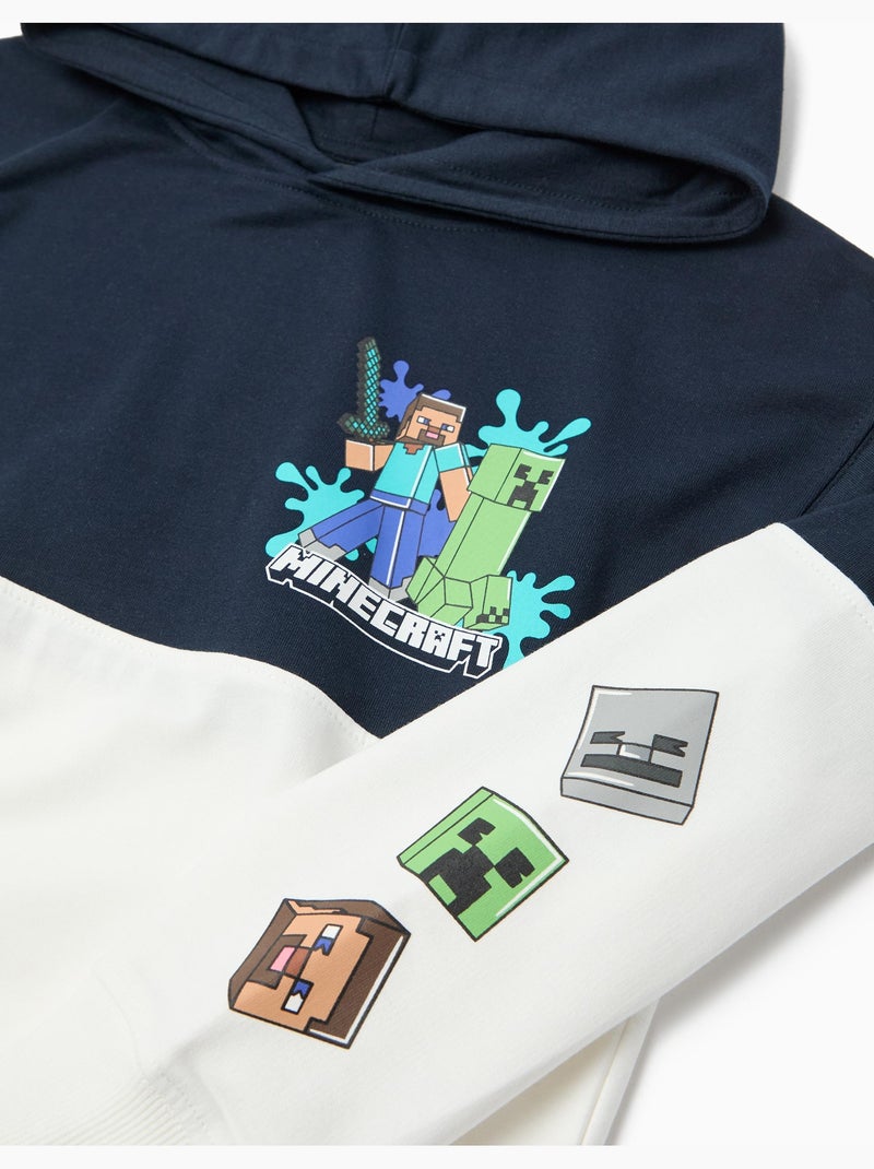 Sudadera 'Minecraft', MO Fashion Azul - Kiabi
