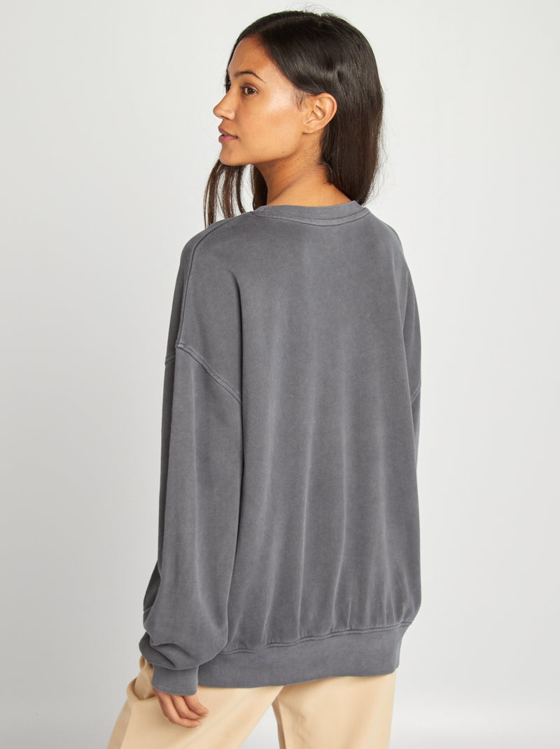 Sudadera 'Minions' con cuello redondo NEGRO - Kiabi