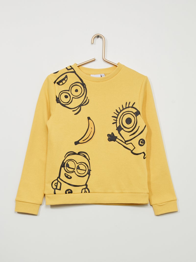 Sudadera 'Minions' de felpa AMARILLO - Kiabi