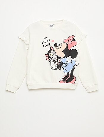 Sudadera 'Stitch' 'Disney' con volantes en las mangas