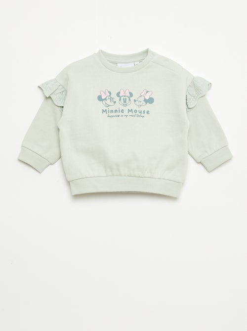 Sudadera 'Minnie' 'Disney' con volantes en las sisas - Kiabi
