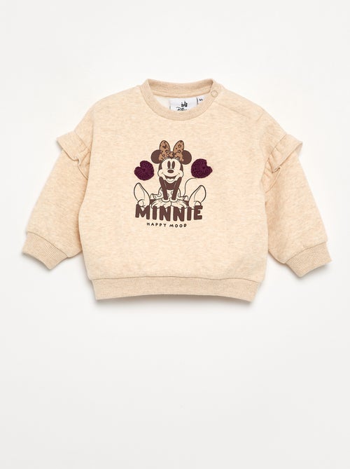 Sudadera 'Minnie' 'Disney' con volantes en los hombros - Kiabi Sudadera 'Minnie' 'Disney' con volantes en los hombros - Kiabi