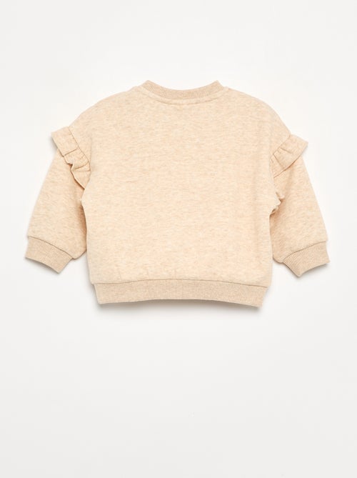 Sudadera 'Minnie' 'Disney' con volantes en los hombros - Kiabi Sudadera 'Minnie' 'Disney' con volantes en los hombros - Kiabi