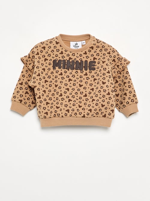 Sudadera 'Minnie' 'Disney' con volantes en los hombros - Kiabi Sudadera 'Minnie' 'Disney' con volantes en los hombros - Kiabi