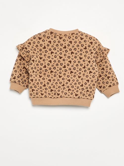 Sudadera 'Minnie' 'Disney' con volantes en los hombros - Kiabi Sudadera 'Minnie' 'Disney' con volantes en los hombros - Kiabi